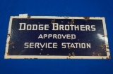 Dodge Brothers Approved Service Station Sign