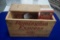 Wooden Remington Express Crate 1/2 Full of 16ga Ammo