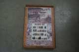 Winchester Rifle Bullet Board