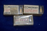 MasterCraft .22LR (2), .22Short (1)