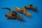 Lot of 3 Mexican Spurs