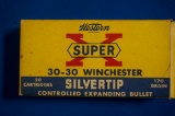 Western Super X .30-30 Cal - Silver tip