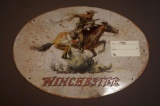 Winchester Pony Express Metal Sign