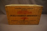 Wooden Crate of Western SuperX 12ga, 2 3/4