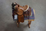 Salesman's Sample Saddle by Dave Kennedy