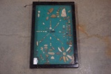 Shadowbox of over 100 Old Arrowheads