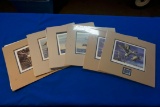 6- Assorted Unframed Ducks Unlimited Waterfowl Stamp/Prints by John Green, M. Anderson, R. Duerksen