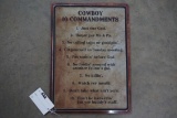 Cowby 10 Commandments