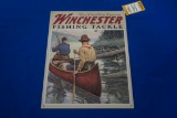 Metal Winchester Fishing Sign