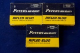 3 Peter's 16ga Rifle Slugs