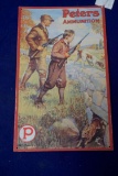 Peter's Ammunition Tin Sign