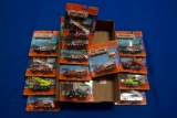 Box of 14 Matchbox heavy duties, Military, Fire/Rescue/Construction