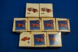Box of 9 Firefighter related Hallmark Christmas Tree Ornaments