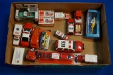 Box of 17 assorted Fire/Rescue Toys