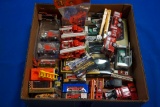 Large box of assorted Fire/Rescue Toys by Maisto, M2 & others