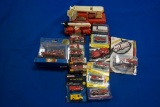 Box of 15 assorted Fire Trucks by Athearn, Disney, Structo, Buddy L, Maisto & others