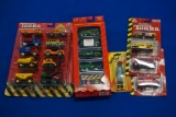Box of Tonka Fire/Rescue/Construction Vehicles