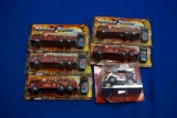 6 pc. Of Rescue Troop Fire/Rescue units & 1-Road Rippers Fire Engine