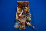 Nice box with lots of toys including Pepsi Truck & Sedan, Fire Squad Playsets, Helicopter, FDNY Figu