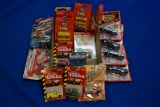 Box of Fire/Rescue Vehicles by Johnny Lighting, Tonka, Road Champs & Fast Lane