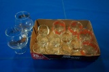 Box of Firefighter Cocktail Glasses