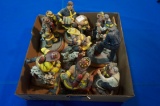 8-Firefighter Figurines(damage on some)
