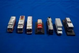 Box of 7 assorted used Code 3 Fire/Rescue units