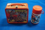 Emergency Lunch Box w/thermos, 1973 by Alladin Industries & Universal Television