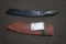 Machete/sheath, unmarked