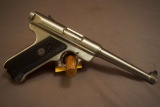 Ruger Mk II Stainless Steel Standard Model .22 Semi-auto Pistol