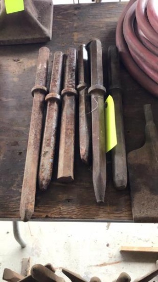 Seven Jackhammer Tools