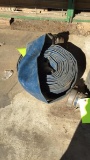 One Roll Of Blue Pvc Pump Hose 3 Inch