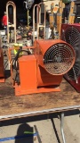 Tempest Electric Fan Orange