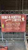 Rent A Router Sign On Stand