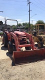 Kubota Tractor Model L5740 W/loader Landpride Scraper W/top And Tilt Triple Remotes 2145.6 Hrs On Me