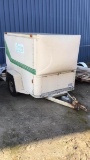 5 Ft X 7 Ft. Single Axle Enclosed Trailer Lic# 1gc6016