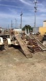 4 1/2 Ft. X 10 Ft. Single Axle Equip. Trailer Lic# 2fa8452