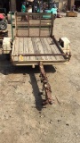 4 Ft X 6 Ft  Single Axle Utility Trailer