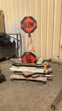 Misc Street Cones, Caution Baracades