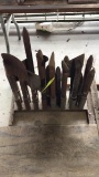 One Set Of Jackhammer Tools On Stand