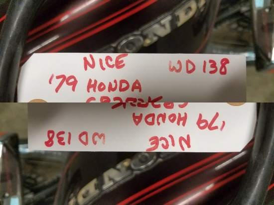 WD138: NICE 79 Honda CB750 K