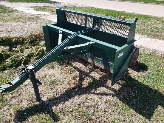 County Welding Pull Type 4 Wheeler/Gator Box Scraper W/Cylinder