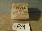 Winchester Rival paper Shell Box & 21 Hulls