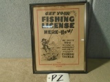 The Winchester Store Advertising for Fishing Tackle