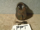 Winchester Firearms Factory #14 Padlock W/2 Keys