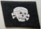 Waffen SS Totenkopf Enlisted Mans Collar Tab, German WWII