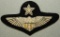 US World War I Aero Aviator Bullion Senior Pilot Wing