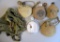 Four Military / Boy Scouts Canteens, Ruck Sack, and Mess Kit