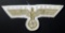 WW2 German Gold Stitched Kriegsmarine Swastika Eagle Summer Patch