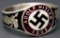 Adolf Hitler Swastika Men's Ring